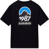Napapijri Montepiana Jersey Short Sleeve T-Shirt  - Ανδρικό T-Shirt - Black Beauty