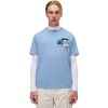Napapijri Montepiana Jersey Short Sleeve T-Shirt  - Ανδρικό T-Shirt - Faded Denim