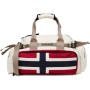 Napapijri Nadir Small Duffle Bag - 29 Lt - Beige Dimity