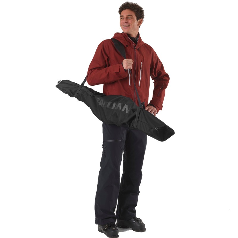 Salomon Original 1 Pair 160-210 Unisex Ski Bag - Τσάντα μεταφοράς ski - Black