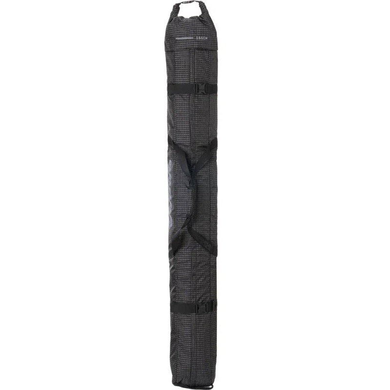 K2 Roll Top Single Ski Bag for 1 Pair of Skis - Ενισχυμένη τσάντα μεταφοράς σκι- Black