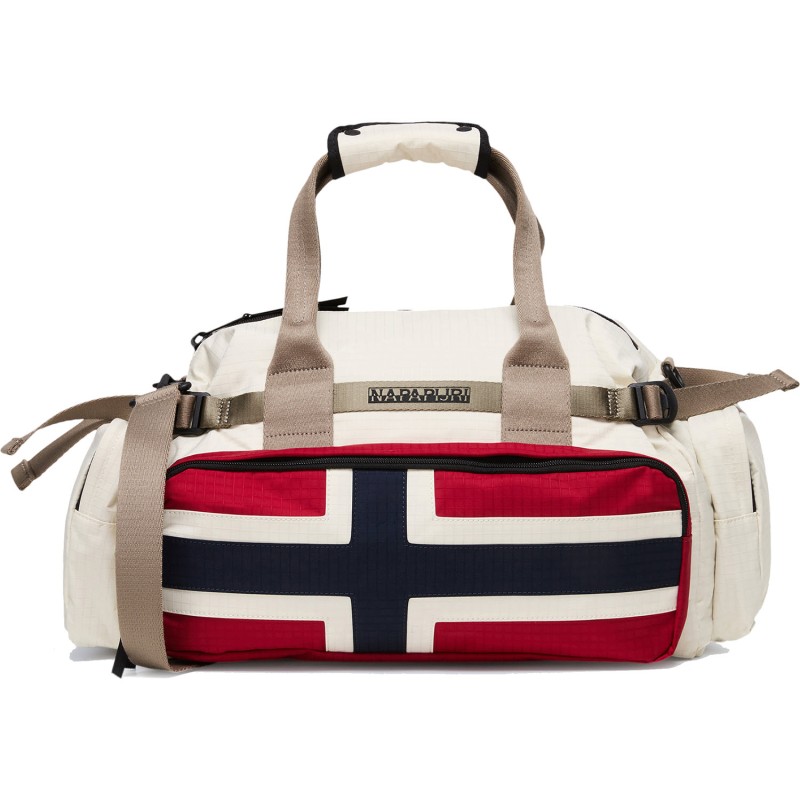 Napapijri Nadir Small Duffle Bag - Τσάντα μεταφοράς 29 Lt - Beige Dimity