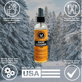 Demon Wax Base Cleaner 115 gr - Σπρέυ αφαίρεσης κεριού Ski/Snowboard