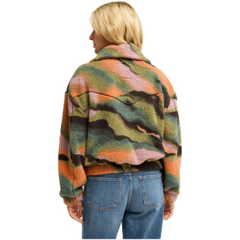 Billabong Barra short Fleece - Γυναικείο Half Zip Fleece - Black Pebble