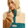 Billabong Since 73 Vibes Sherpa - Γυναικείο Half Zip Fleece - Colonial Blue
