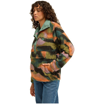 Billabong Switchback Sherpa Fleece 2- Γυναικείο Half Zip Fleece - Black Multi