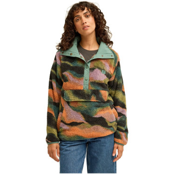 Billabong Switchback Sherpa Fleece 2- Γυναικείο Half Zip Fleece - Black Multi
