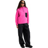 Burton Cinder Fleece Pullover - Γυναικείο Fleece - Shockwave Pink/True Black