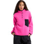 Burton Cinder Fleece Pullover - Γυναικείο Fleece - Shockwave Pink/True Black