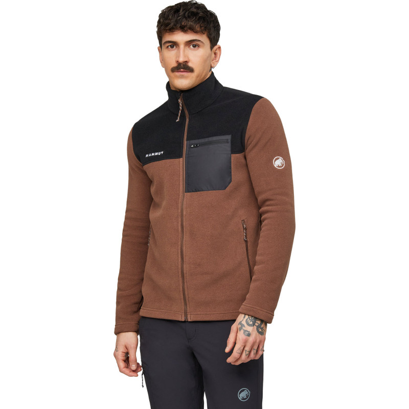 Mammut Innominata ML Jacket Men's - Ανδρική Outdoor Ζακέτα φλίς - Soil/black