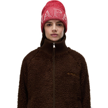 NAPAPIJRI Aleut Full-Zip Fleece - Γυναικεία ζακέτα φλίς - Dark Brown