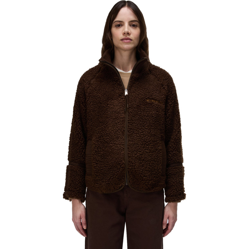 NAPAPIJRI Aleut Full-Zip Fleece - Γυναικεία ζακέτα φλίς - Dark Brown