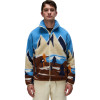 NAPAPIJRI T-Fleece Full-Zip Fancy Mount- Ανδρική ζακέτα Fleece - Multicolour FXC