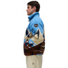 NAPAPIJRI T-Fleece Full-Zip Fancy Mount- Ανδρική ζακέτα Fleece - Multicolour FXC