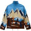 NAPAPIJRI T-Fleece Full-Zip Fancy Mount- Ανδρική ζακέτα Fleece - Multicolour FXC