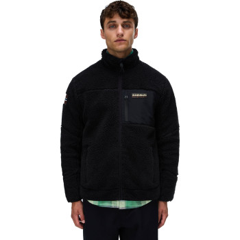 NAPAPIJRI Yupik Full-Zip Fleece 5 - Ανδρική ζακέτα Fleece - Black Beauty