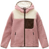 NAPAPIJRI Yupik OG 1 Full-Zip Fleece Hoodie - Γυναικεία ζακέτα φλίς με κουκούλα - Pink Woodrose