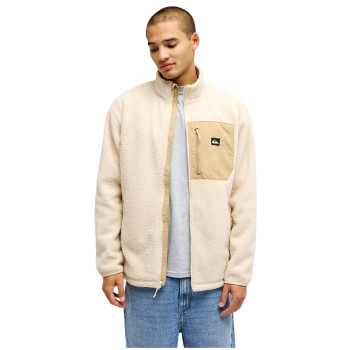 Quiksilver Clean Coast - Ανδρικό Full-zip Fleece - Peyote