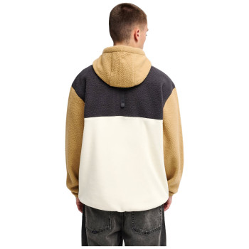 Quiksilver Clean Coast Mix Up Hoodie - Ανδρικό Half-zip Fleece - Kelp
