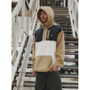 Quiksilver Clean Coast Mix Up Hoodie - Ανδρικό Half-zip Fleece - Kelp