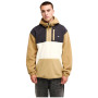 Quiksilver Clean Coast Mix Up Hoodie - Ανδρικό Half-zip Fleece - Kelp