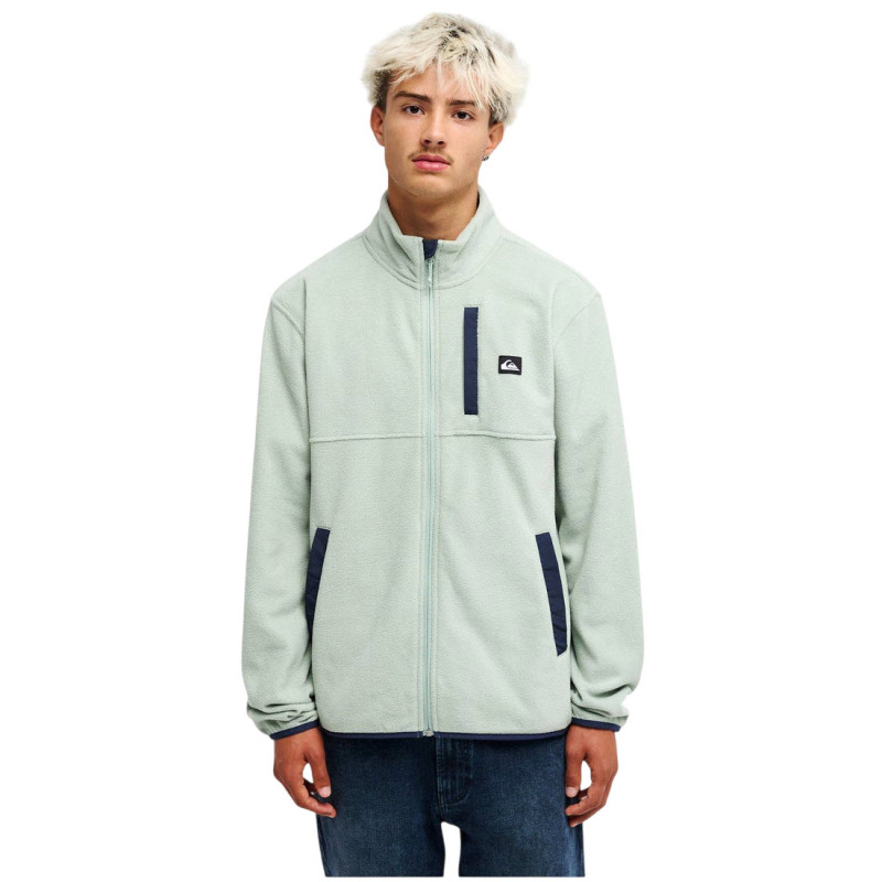 Quiksilver No Destination FZ Full Zip Fleece - Ανδρικό Fleece - Iceberg Green