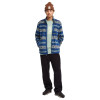 Quiksilver No Destination FZ Full Zip Fleece - Ανδρικό Fleece - Quik Life Stripe Dark Denim