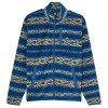 Quiksilver No Destination FZ Full Zip Fleece - Ανδρικό Fleece - Quik Life Stripe Dark Denim