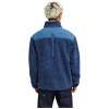 Quiksilver Shallow Water 2 - Ανδρικό Full Zip Sherpa Fleece - Dark Denimheather