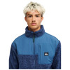 Quiksilver Shallow Water 2 - Ανδρικό Full Zip Sherpa Fleece - Dark Denimheather