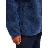 Quiksilver Shallow Water 2 - Ανδρικό Full Zip Sherpa Fleece - Dark Denimheather