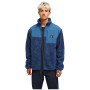 Quiksilver Shallow Water 2 - Ανδρικό Full Zip Sherpa Fleece - Dark Denimheather