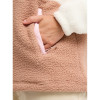 ROXY Alabama Mock Neck 3 - Γυναικείο Fleece - Cafe Au Lait