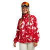 ROXY Alabama Full Zip Printed 3- Γυναικείο Τεχνικό Full-zip φλίς - Barberry Floral Flurries