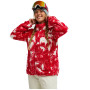 ROXY Alabama Full Zip Printed 3- Γυναικείο Τεχνικό Full-zip φλίς - Barberry Floral Flurries