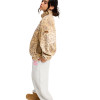 ROXY Jive Talking Bonded - Γυναικείο Half-Zip Polar Fleece - Wild Side