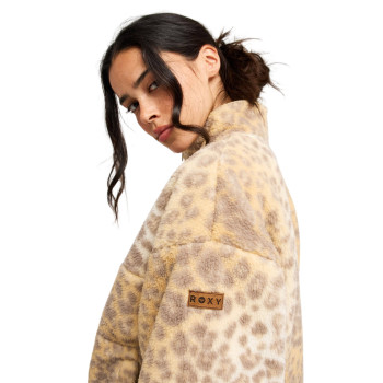 ROXY Jive Talking Bonded - Γυναικείο Half-Zip Polar Fleece - Wild Side