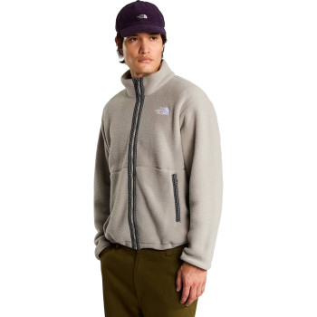 The North Face Men's Fleeski Full-Zip Fleece - Ανδρική ζακέτα φλίς - Stone Slab