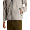 The North Face Men's Fleeski Full-Zip Fleece - Ανδρική ζακέτα φλίς - Stone Slab