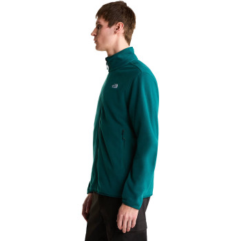 The North Face Men's Glacier Full-Zip Fleece - Ανδρική ζακέτα φλίς - Pacific Teal