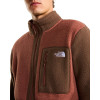 THE NORTH FACE Men's Yumiori Full-Zip Fleece Jacket - Ανδρική φλίς ζακέτα - Copper Silt/Smokey Brown
