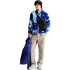 The North Face Men’s Yumiori Off Peak Printed Fleece Jacket - Ανδρική φλίς ζακέτα - Bold Blue/Granitic Rock Print 