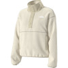 The North Face Women's Cragmont 1/2 Snap Fleece - Γυναικείο φλίς - White Dune/Desert Stone