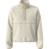 The North Face Women's Cragmont 1/2 Snap Fleece - Γυναικείο φλίς - White Dune/Desert Stone