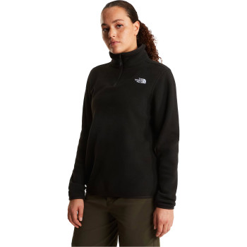 The North Face Women's Glacier 1/4 Zip Fleece - Γυναικεία μπλούζα φλίς - TNF Black 7
