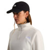 The North Face Women's Glacier 1/4 Zip Fleece - Γυναικεία μπλούζα φλίς - White Dune