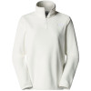 The North Face Women's Glacier 1/4 Zip Fleece - Γυναικεία μπλούζα φλίς - White Dune