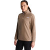 The North Face Women's Glacier 1/4 Zip Fleece - Γυναικεία μπλούζα φλίς - Garnet