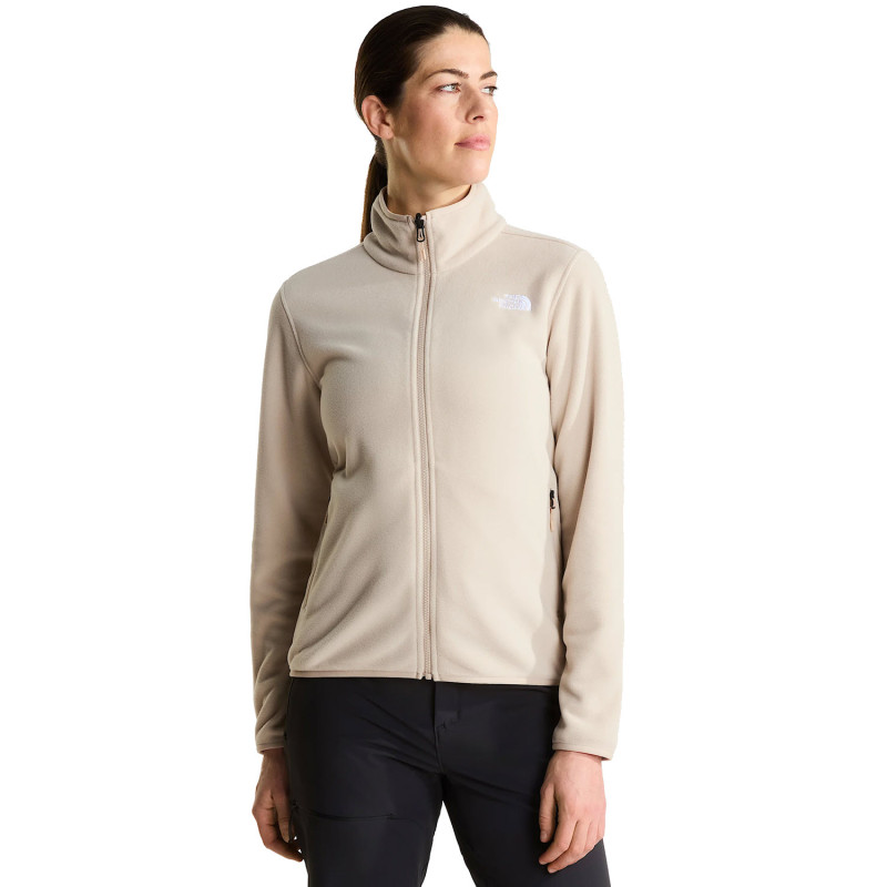 The North Face Women's Glacier Full-Zip Fleece - Γυναικεία ζακέτα φλίς - Timeless Taupe