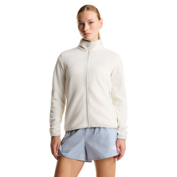 The North Face Women's Glacier Full-Zip Fleece - Γυναικεία ζακέτα φλίς - White Dune